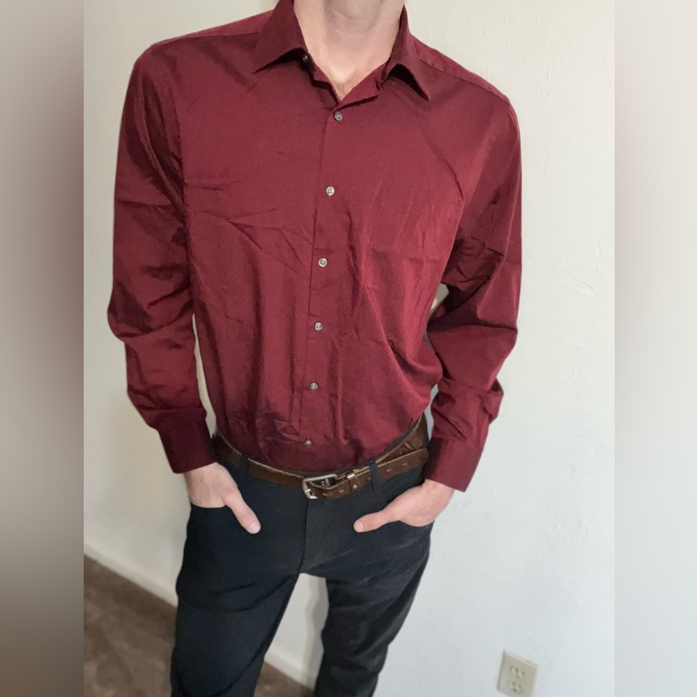Arrow 1851 Slim Fit Dress Shirt